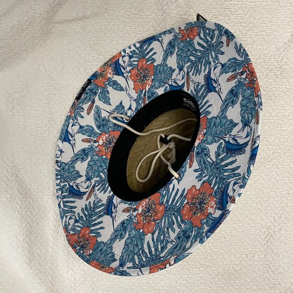 Salt Life Mens Sailing Tropic Straw Hat Natural - Picture 3 of 3